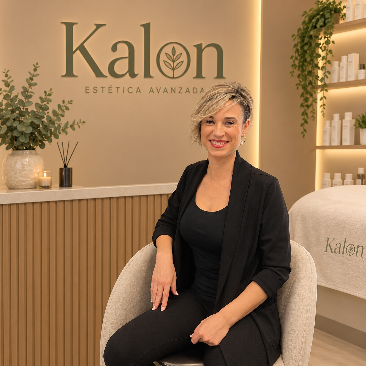 Verónica López, fundadora de Kalon Estética Hellín